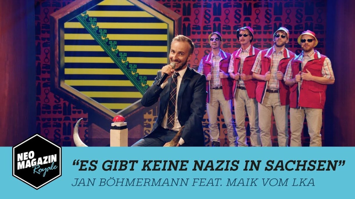 Es gibt keine Nazis in Sachsen - Jan Böhmermann & Maik vom LKA | NEO MAGAZIN ROYALE ZDFneo