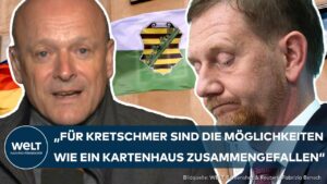 SACKGASSE IN SACHSEN: Minderheitsregierung oder Neuwahlen! Michael Kretschmer gehen die Optionen aus