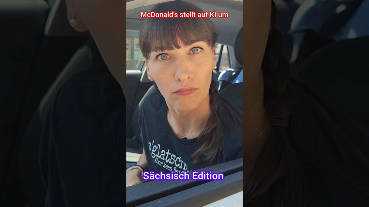 Der Sachse bei McDonald's! #sächsisch #Dialekt #sachsen