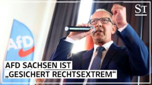 AfD in Sachsen ist "gesichert rechtsextrem"