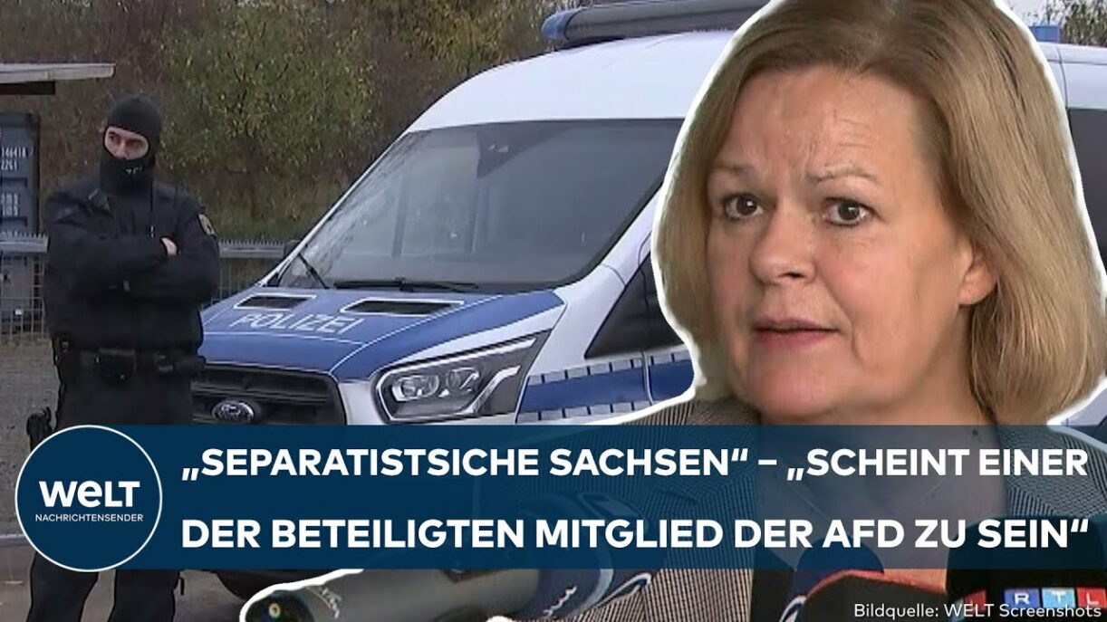 "SEPARATISTISCHE SACHSEN": Militante Terrorgruppe soll für "Tag X" Umsturzpläne geschmiedet haben