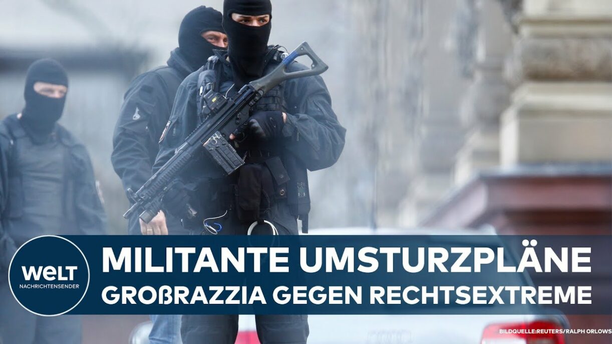 DEUTSCHLAND: "Sächsische Separatisten!" Großrazzia in Sachsen und Polen gegen rechtsextreme Zellen