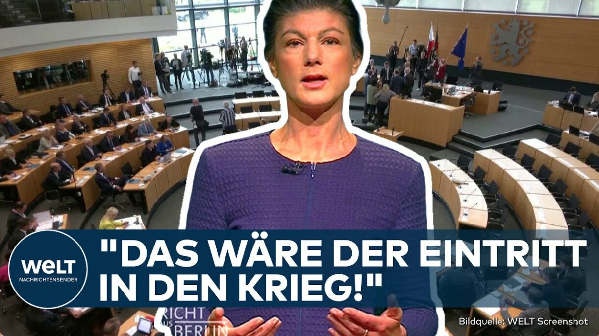 WAGENKNECHT: Koalitionsverhandlungen Sachsen und Thüringen! BSW setzt CDU bei Ukraine unter Druck!