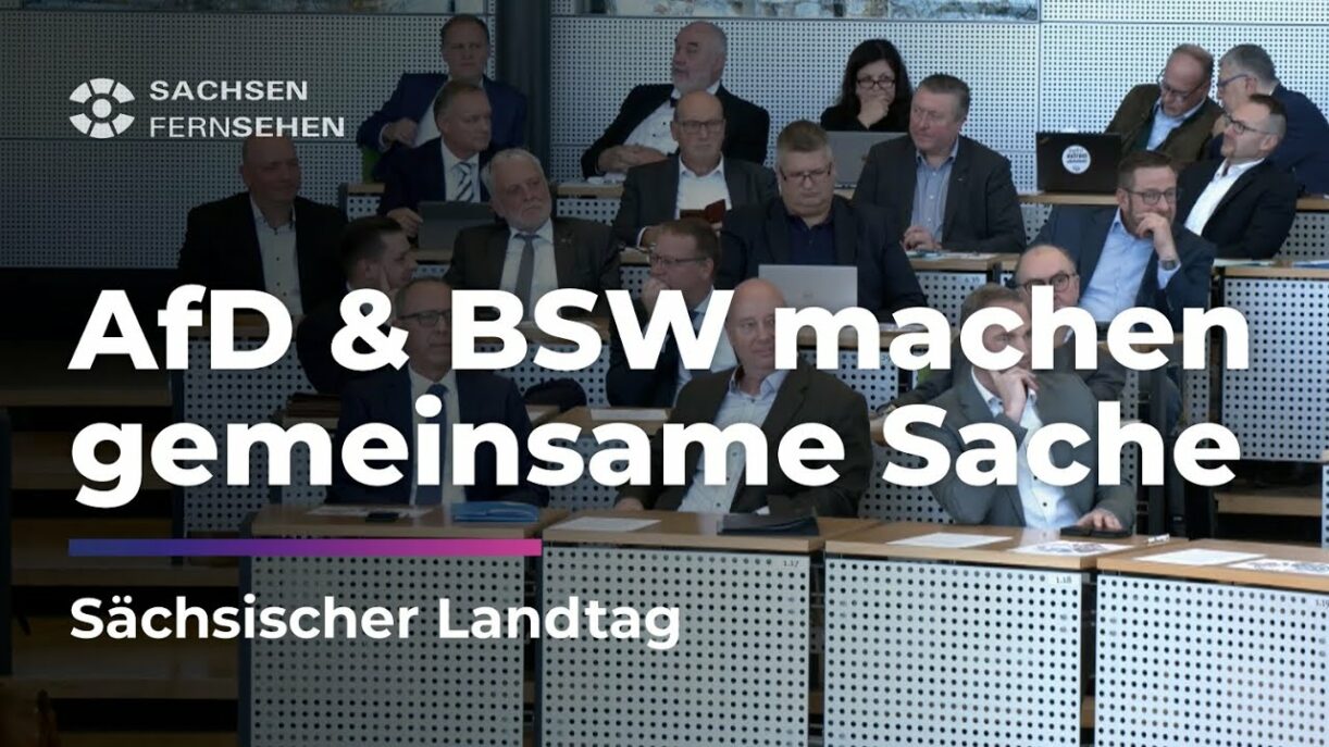 BSW stimmt AfD-Antrag zu! Corona-Pandemie wird in U-Ausschuss aufgearbeitet I Sachsen Fernsehen