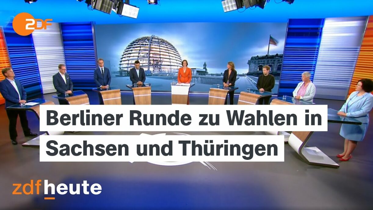 Spitzenpolitiker der Parteien zu den Ergebnissen der Landtagswahlen in Sachsen und Thüringen