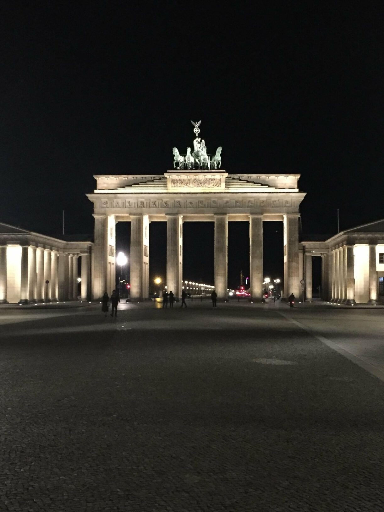 Brandenburger Tor bei Nacht