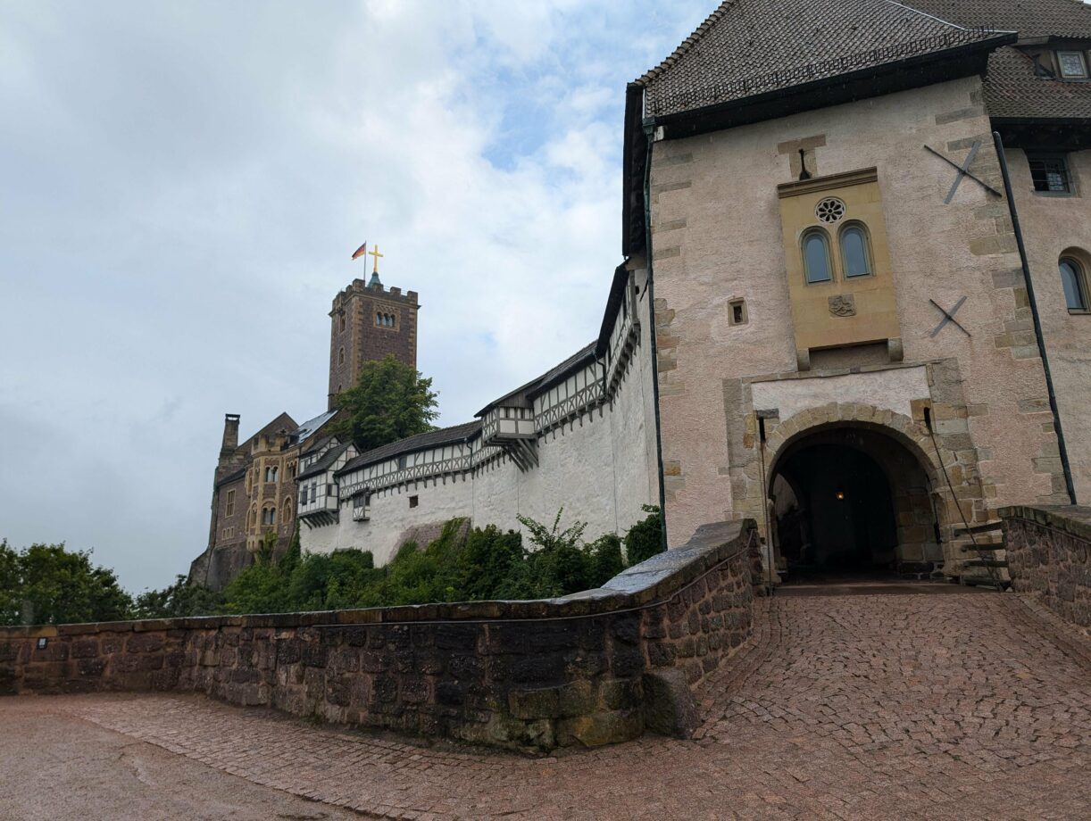 Die Wartburg über Eisenach