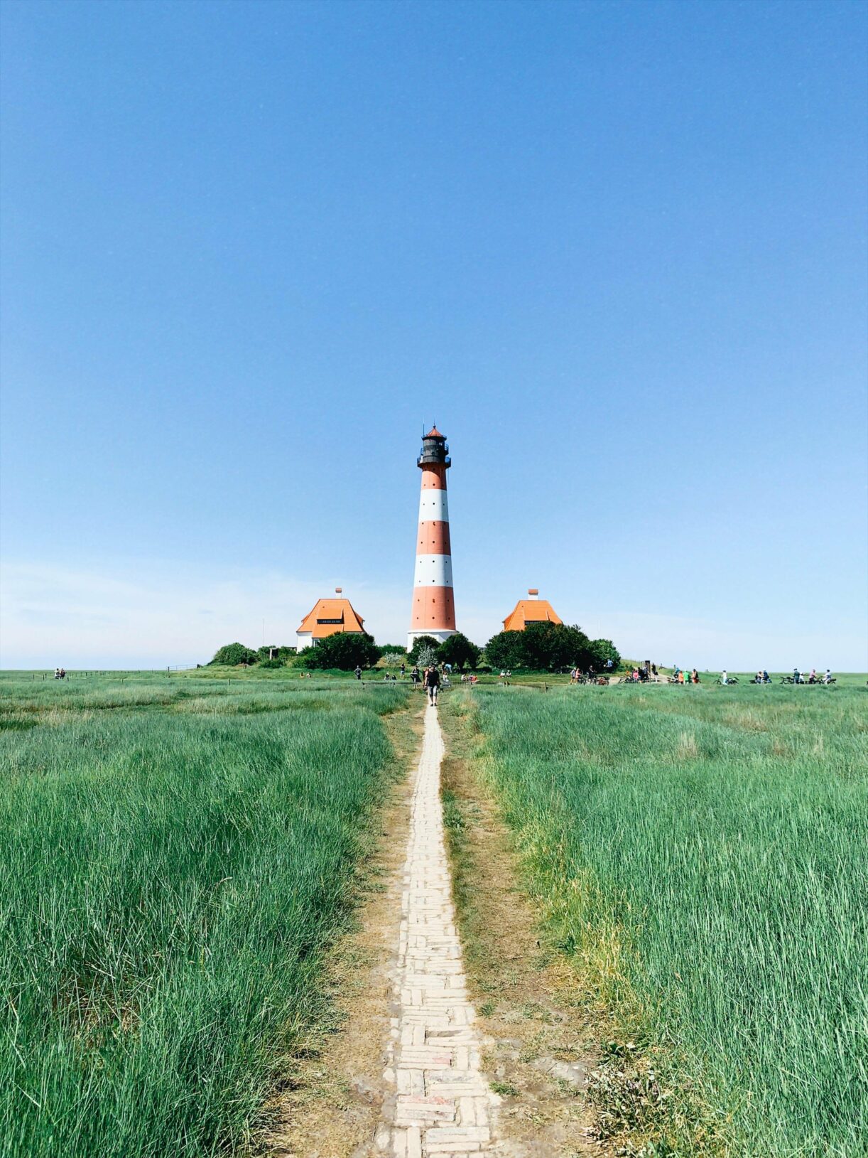 Ungewollt phallisches Bild des Leuchtturm Westerheversand