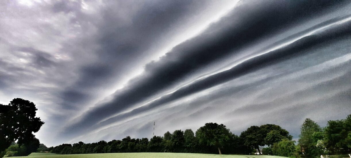 Wetterfront über Kronshagen