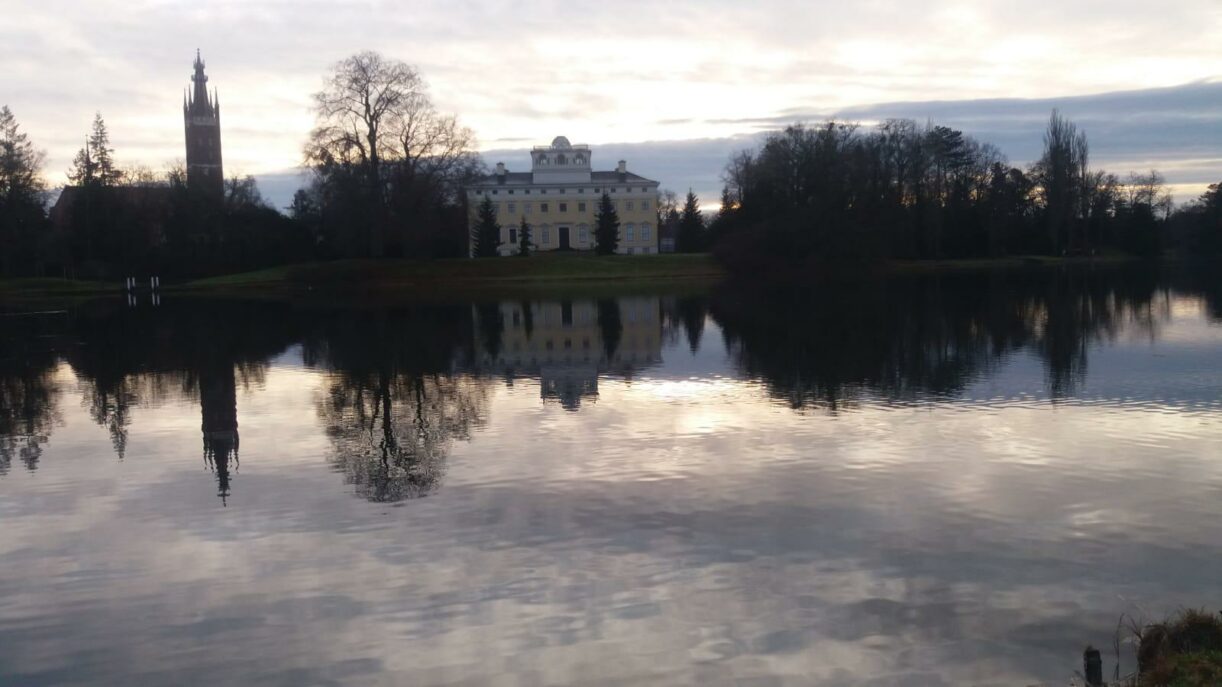 Wörlitzer Park, Schloss und Bibelturm