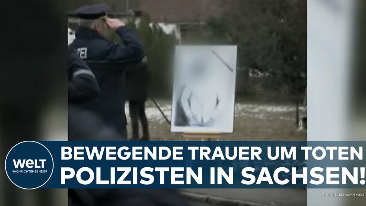 SCHWEIGEMINUTE IN SACHSEN: Polizist bei Verkehrskontrolle totgefahren – Wut und Trauer bundesweit!