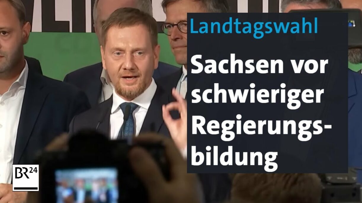 Landtagswahl: Enges Rennen von CDU und AfD in Sachsen | BR24