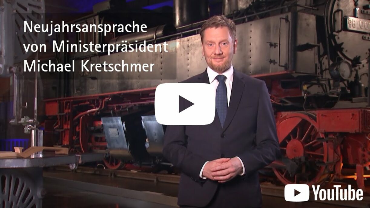 Neujahrsansprache 2025 von Ministerpräsident Michael Kretschmer