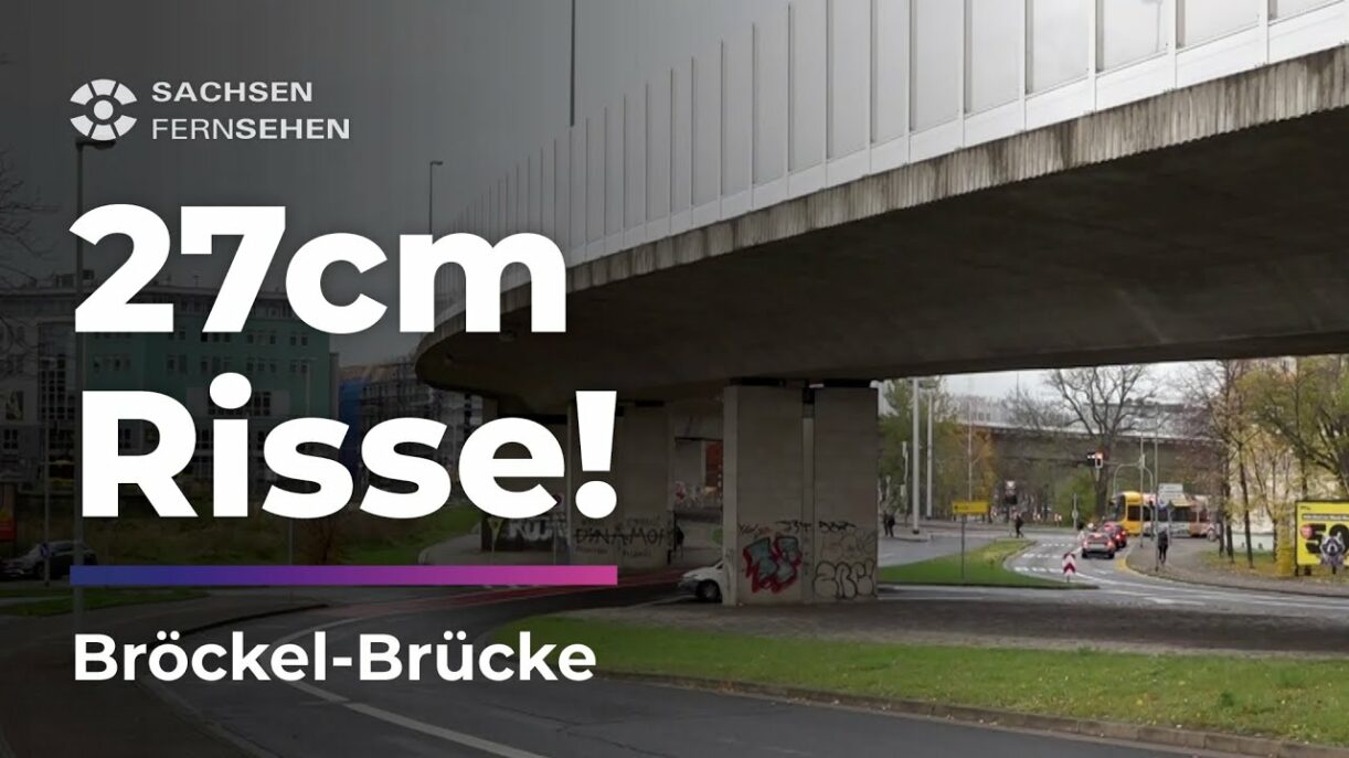 Nach Carolabrücken-Einsturz: Droht in Dresden nächstes Brücken-Desaster? I Sachsen Fernsehen