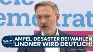 LANDTAGSWAHLEN: Desaster in Thüringen und Sachsen! FDP-Chef Christian Lindner äußert sich zur Ampel