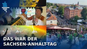 Musik, Festumzug und gute Laune - Der Sachsen-Anhalt-Tag in Stendal