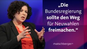 Amira Mohamed Ali und Kevin Kühnert über die Landtagswahlen in Sachsen und Thüringen | maischberger