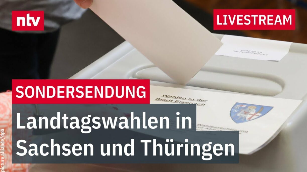 LIVE: Landtagswahlen in Sachsen und Thüringen