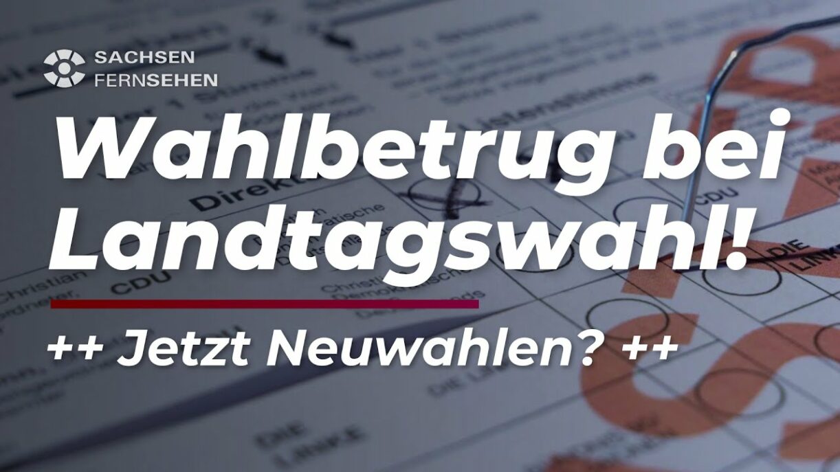 WAHLBETRUG! Original-Stimmen EINFACH ÜBERKLEBT - LKA nimmt Ermittlungen auf I Sachsen Fernsehen