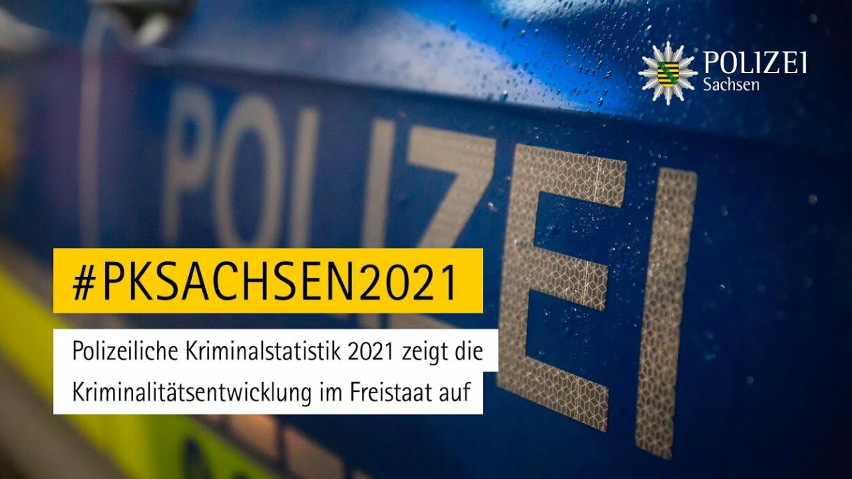 Wie entwickelt sich die Kriminalität in Sachsen? Die Polizeiliche Kriminalstatistik 2021. #Shorts