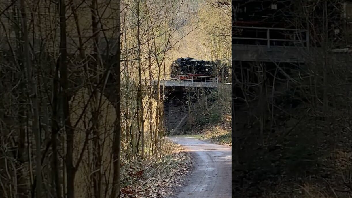 Tolle Weißeritztalbahn im Rabenauer Grund Schmalspurbahn Sachsen - Nice Narrow Gauge Saxony