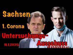 1. Corona-Untersuchungs-Ausschuss - Sachsen am 6.3.25 (+ RKI Files Beweise)