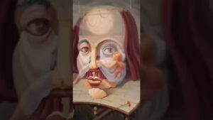 Optical Hidden Face Illusion #trending #3dillusion #opticalillusion #shorts