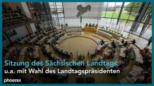 Konstituierende Sitzung des 8. Sächsischen Landtags u.a. mit Wahl des Landtagspräsidenten