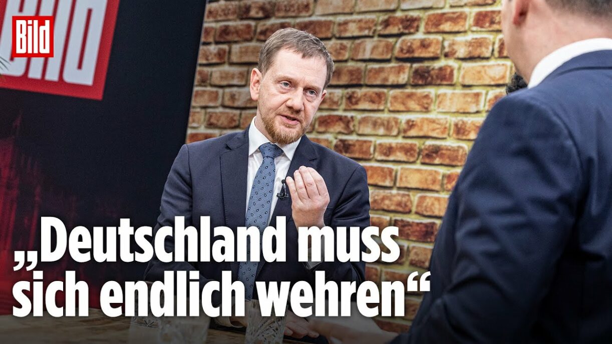 Sachsen-Regent Michael Kretschmer nennt US-Forderungen eine „Frechheit“ | BILD Wahl-Total Wahllokal