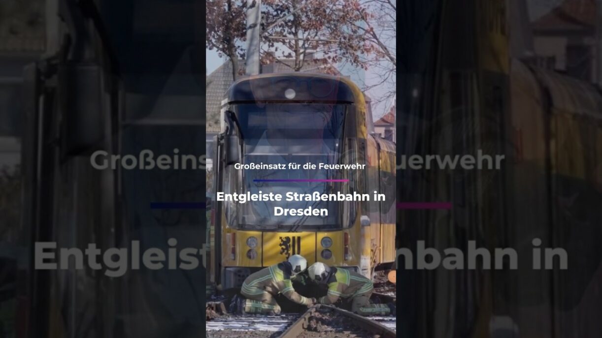 GROßEINSATZ bei der Feuerwehr - ENTGLEISTE BAHN I Sachsen Fernsehen