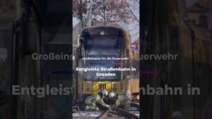 GROßEINSATZ bei der Feuerwehr - ENTGLEISTE BAHN I Sachsen Fernsehen