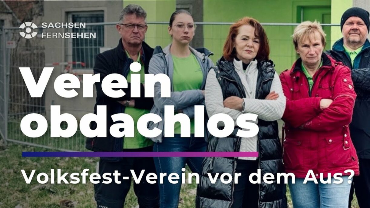 RAUSSCHMISS nach Unwetterschaden: Verein aus Döhlen obdachlos I Sachsen Fernsehen
