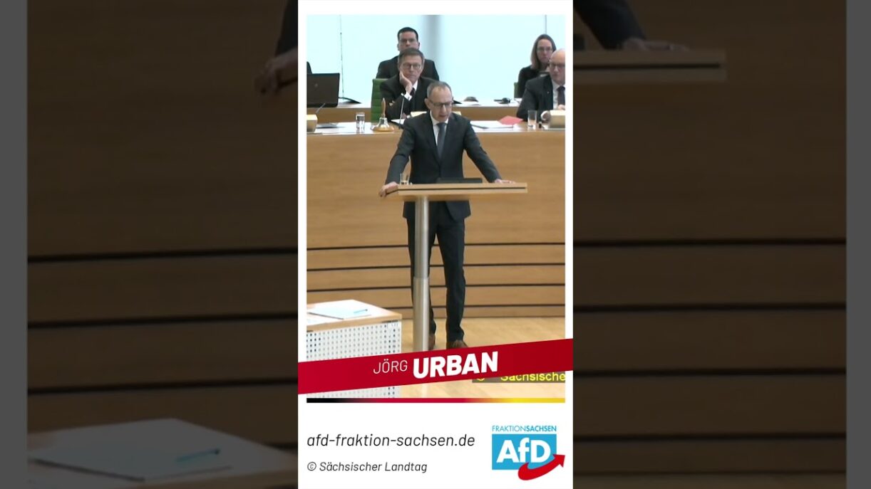 Sachsen muss der Kriegspolitik der Bundesregierung widersprechen! Jörg Urban AfD #shorts