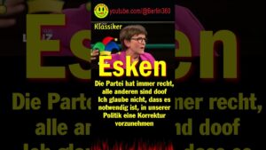 #SPD: Alle sind dumm. Ausgerechnet #Esken #Kühnert #Klingbeil #Nahles #Lanz #sachsen #Thüringen