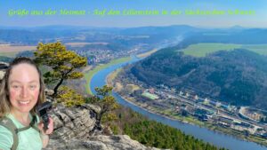Grüße aus der Heimat - Lilienstein - Sächsische Schweiz