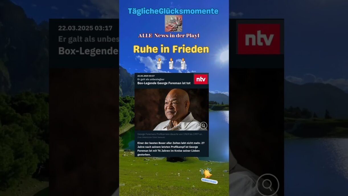 #news ,George Foreman gestorben