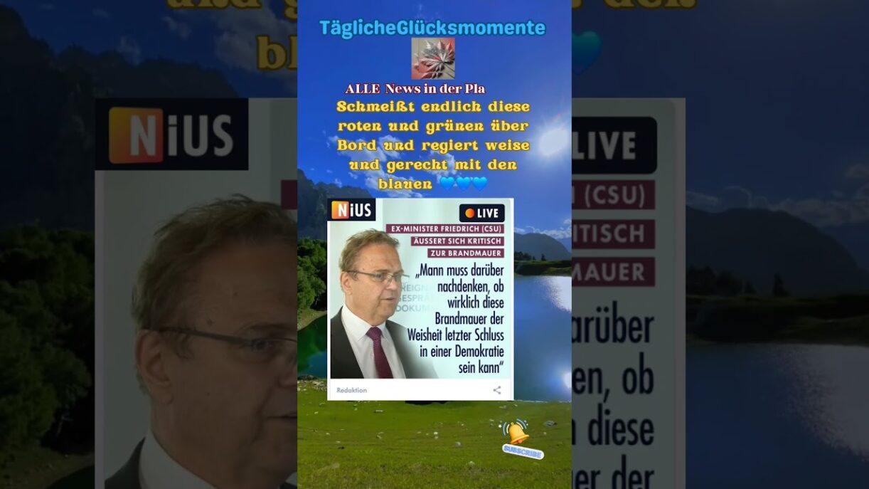 #news,Brandmauer einreißen
