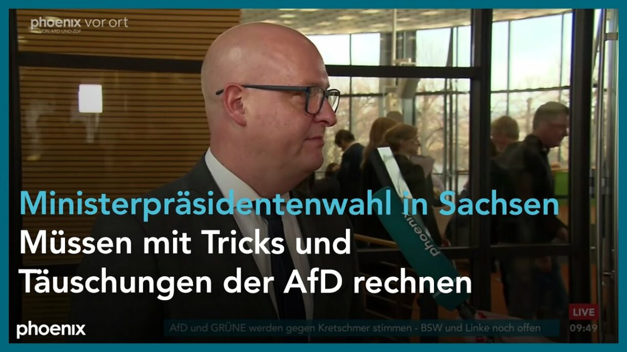 Ministerpräsidentenwahl Sachsen: Statements zur Wahl und Vereidigung in Dresden am 18.12.24