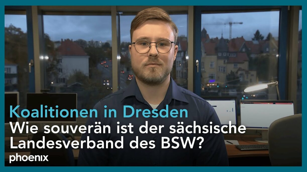Sachsen: Parteienforscher Janek Treiber zur Regierungsbildung und möglichen Koalitionen | 22.10.24