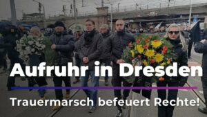 Trauermarsch mobilisiert RECHTSEXTREME I Sachsen Fernsehen