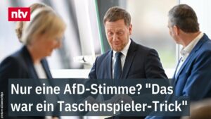 Experte zu Kretschmer-Wahlwirren: Nur eine AfD-Stimme? "Das war ein Taschenspieler-Trick" | ntv