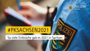 Wie viele Einbrüche gab es 2021 in Sachsen? Die Polizeiliche Kriminalstatistik 2021 #Shorts