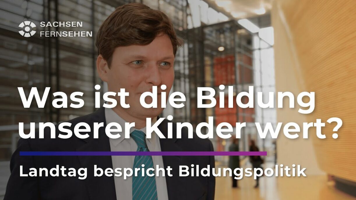 ZUKUNFT der sächsischen Bildung I Sachsen Fernsehen