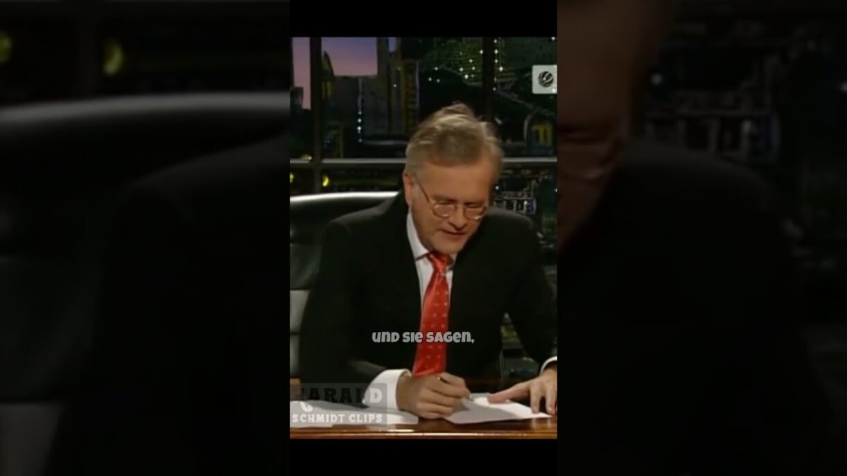 2/5 - Harald Schmidt Show 2002 - Publikum muss die Witze auswählen - Wahl in Sachsen-Anhalt