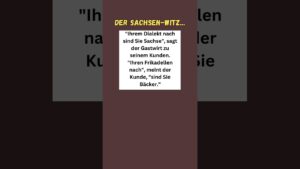 Der Sachsen Witz #meme #witze #reels #funny #comedy