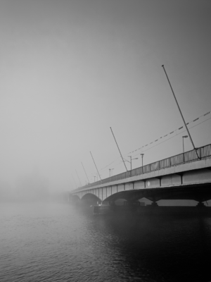 Brücke im Nebel | Konstanz