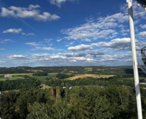 Ein Blick übers mittlere Vogtland