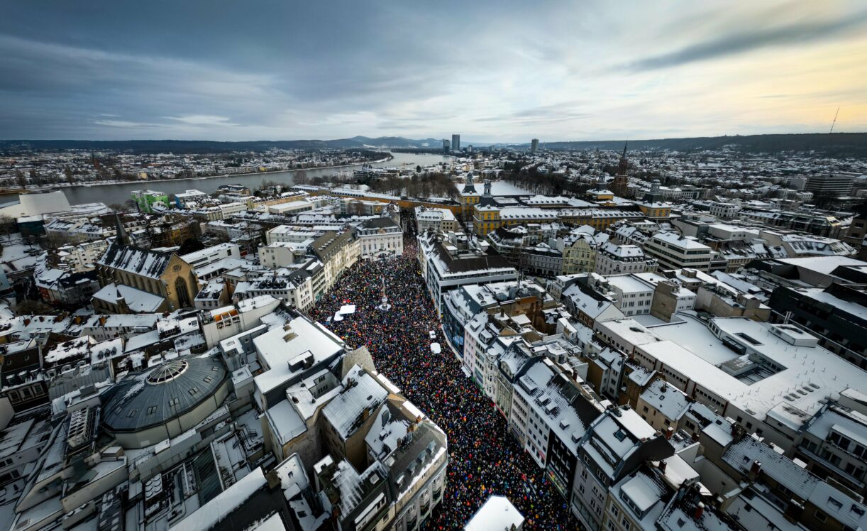 Ich durfte heute in Bonn bei der Demo fliegen! | 21.01.2024