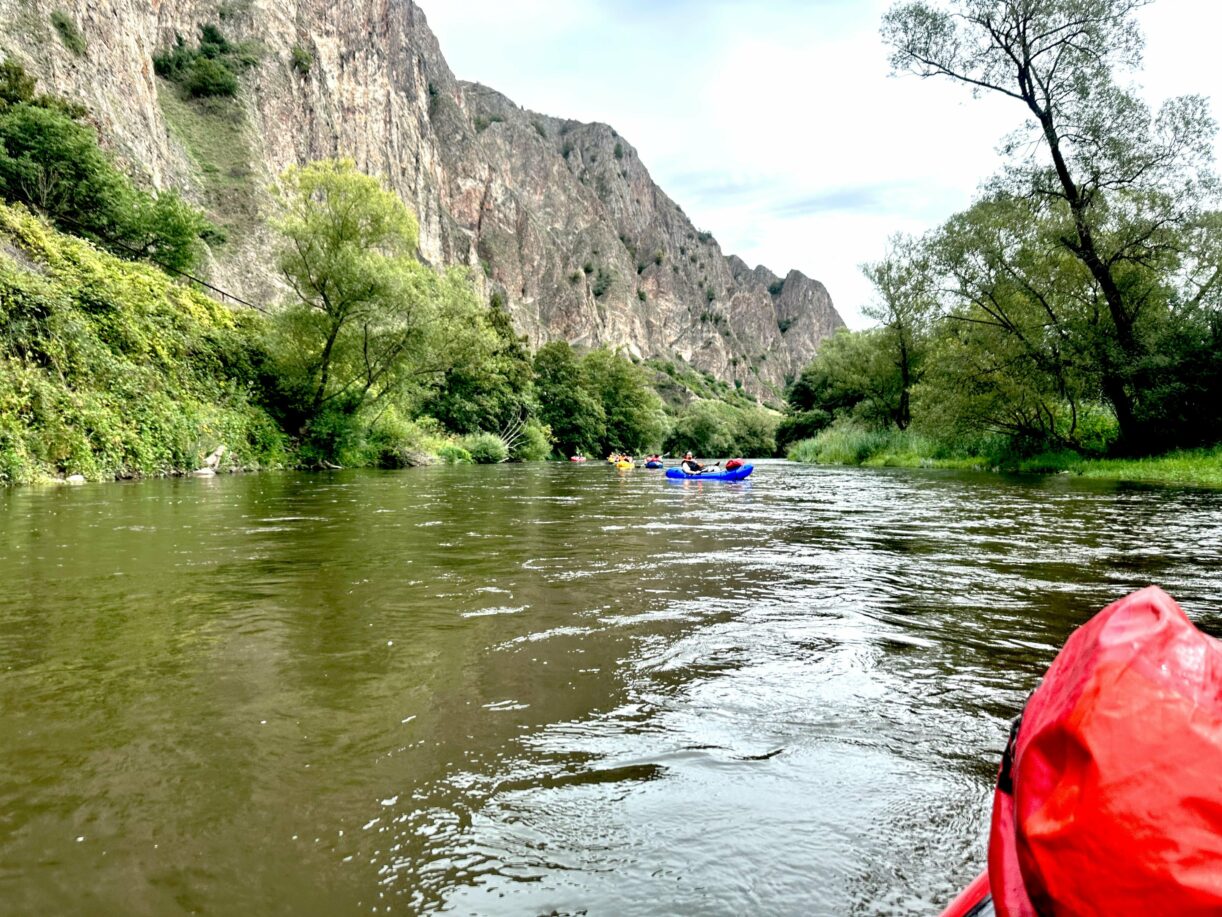 Mit dem Packraft auf der Nahe