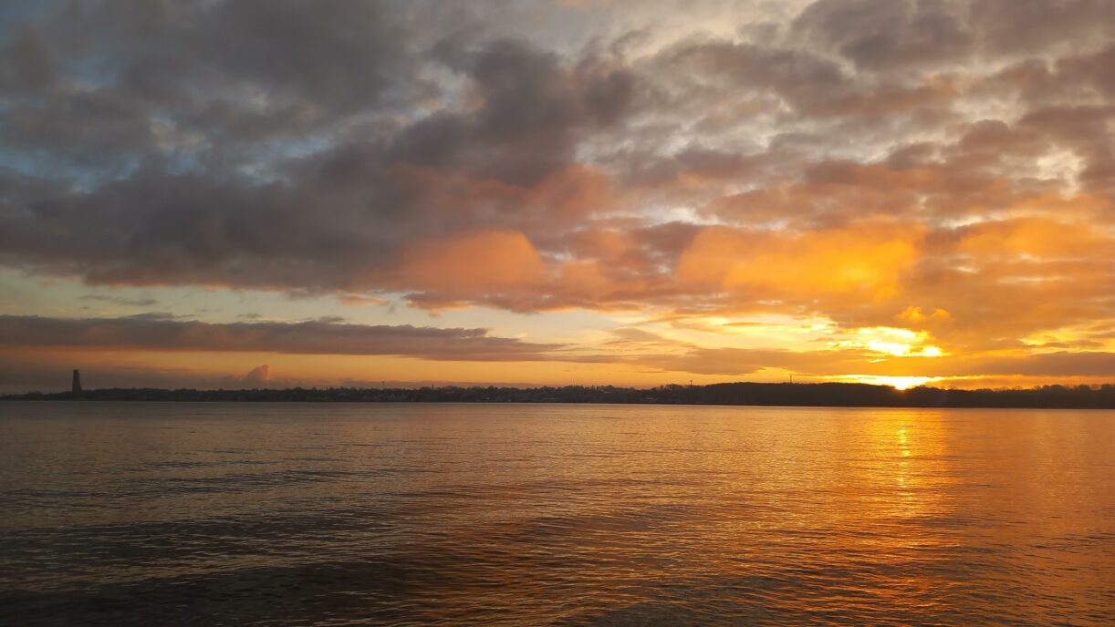 Sonnenaufgang in Kiel